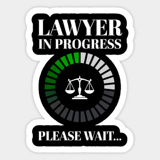 Funny Lawyer Sticker